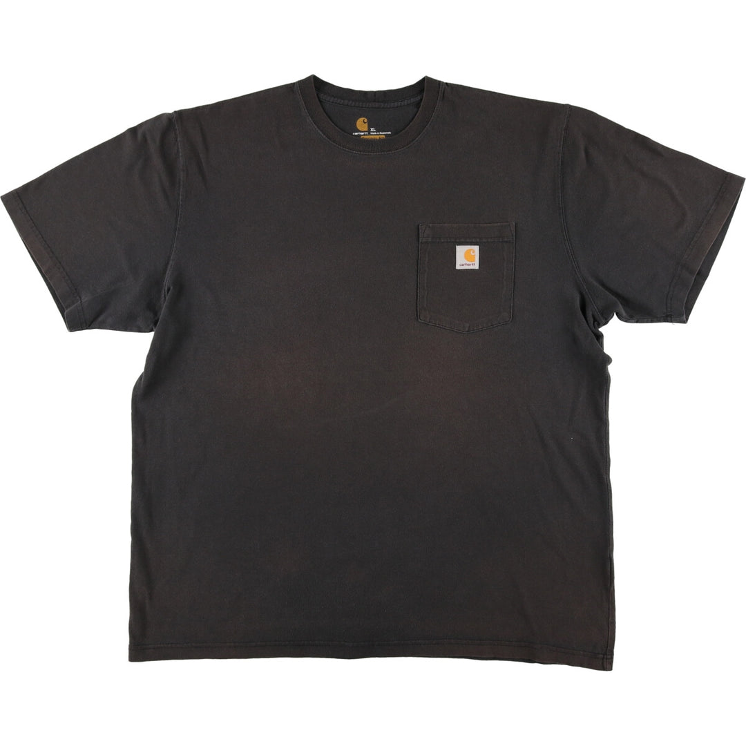 Carhartt ORIGINAL FIT short sleeve one point logo pocket T-shirt Men's XL /eaa430539