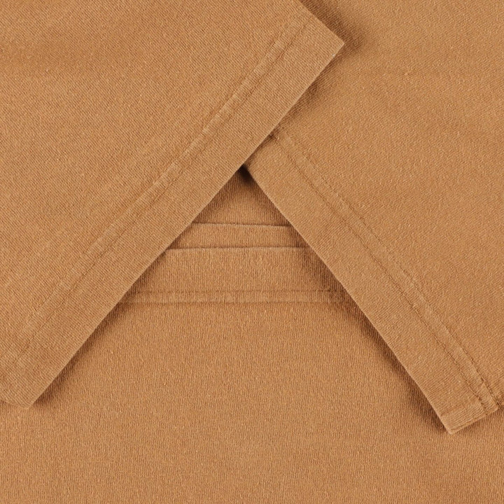 Carhartt Short Sleeve One Point Logo Pocket T-Shirt Men's XL cotton brown type Vintage Second Hand