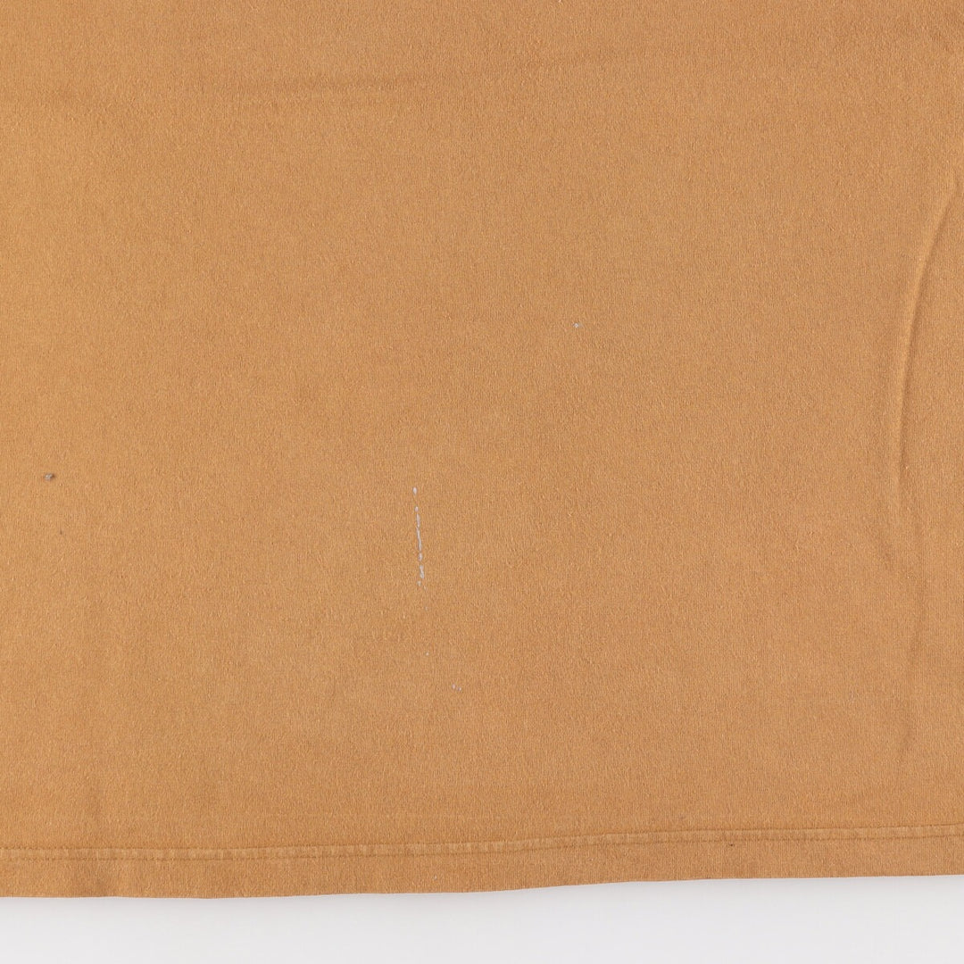 Carhartt Short Sleeve One Point Logo Pocket T-Shirt Men's XL cotton brown type Vintage Second Hand