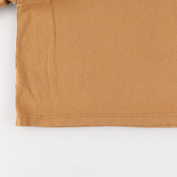 Carhartt Short Sleeve One Point Logo Pocket T-Shirt Men's XL cotton brown type Vintage Second Hand