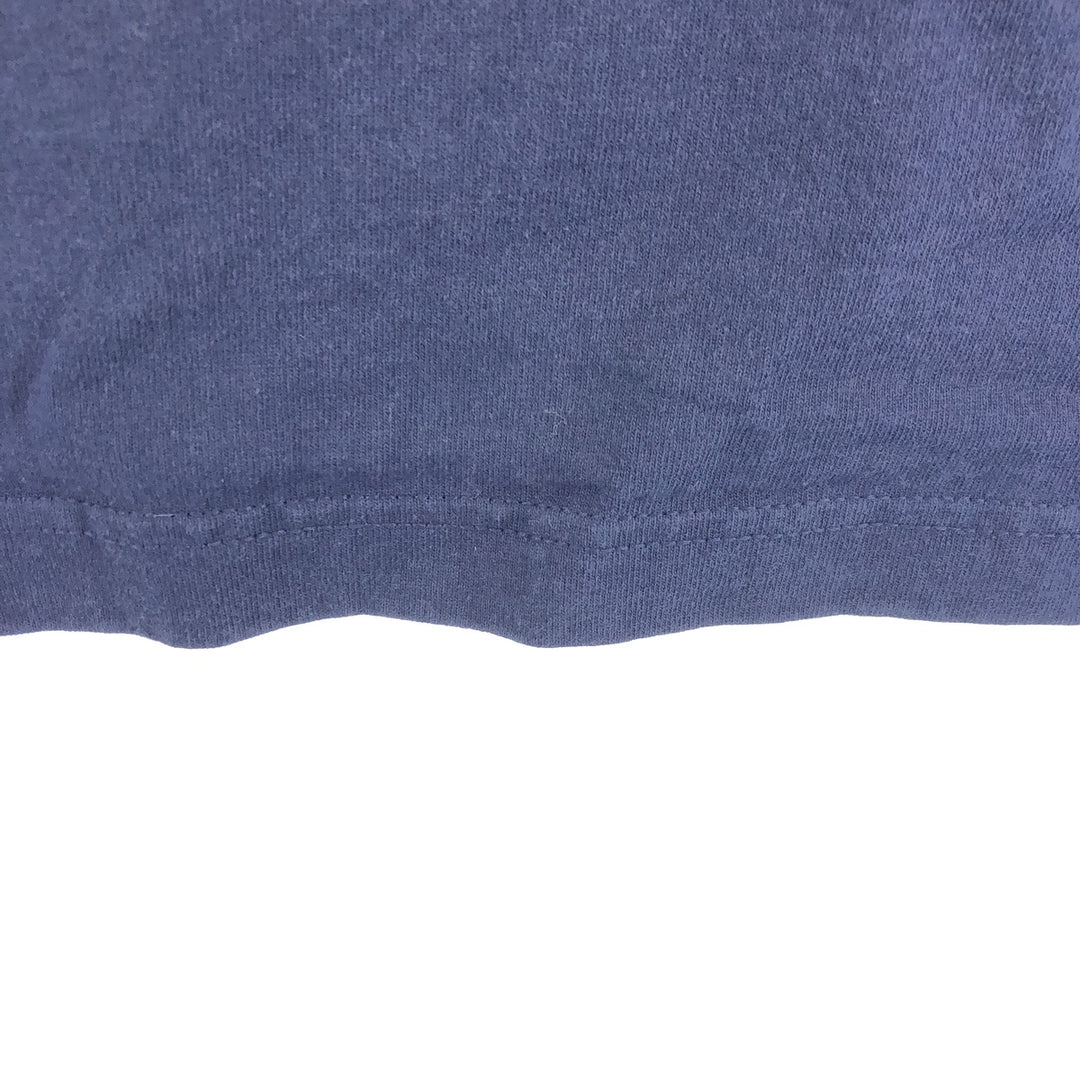 Jansport JANSPORT Long Sleeve T-Shirt Made in USA Men's XL cotton navy blue type Vintage Second Hand