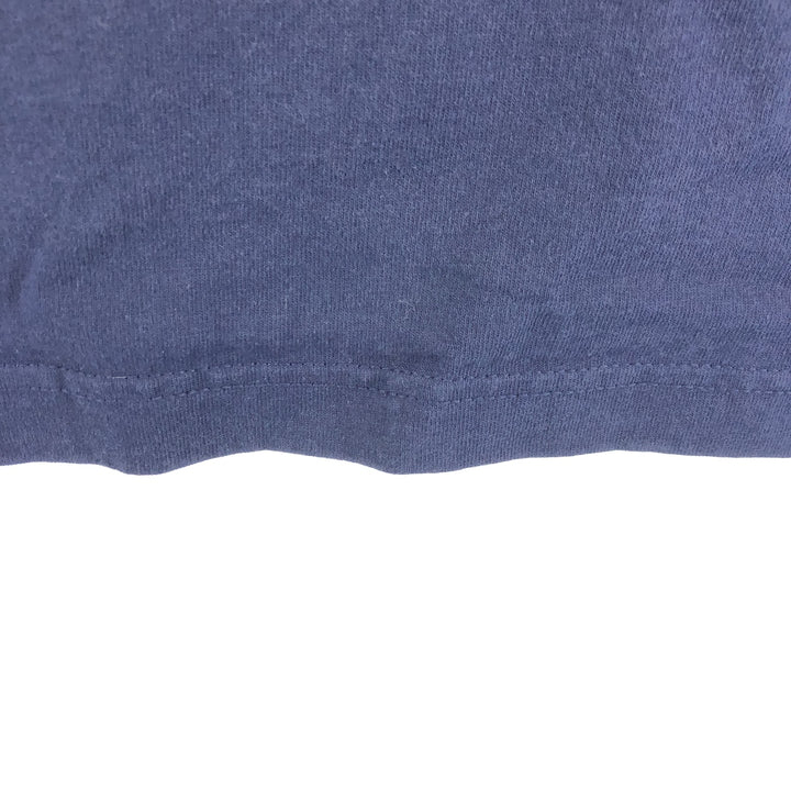 Jansport JANSPORT Long Sleeve T-Shirt Made in USA Men's XL cotton navy blue type Vintage Second Hand