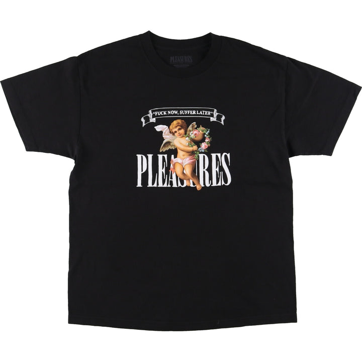 PLEASURES SUFFER Printed T-shirt Men's L /eaa430604