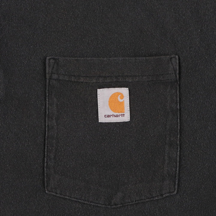 Carhartt ORIGINAL FIT Henley Neck Short Sleeve One Point Logo Pocket T-Shirt Men's XXL /eaa430622