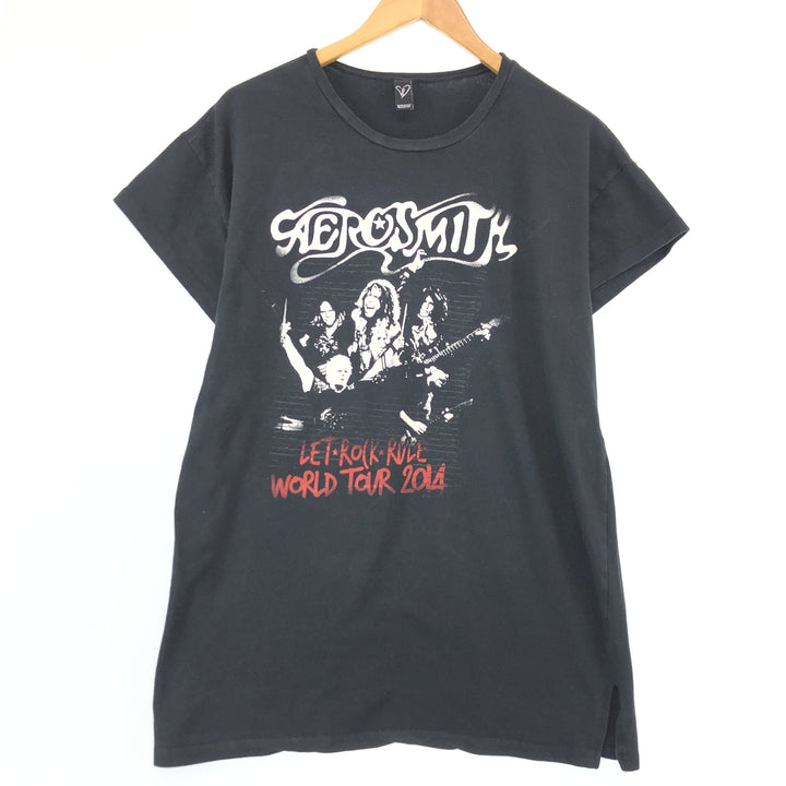 WINDSOR AEROSMITH Aerosmith Band T-shirt Band T Men's L /eaa430652