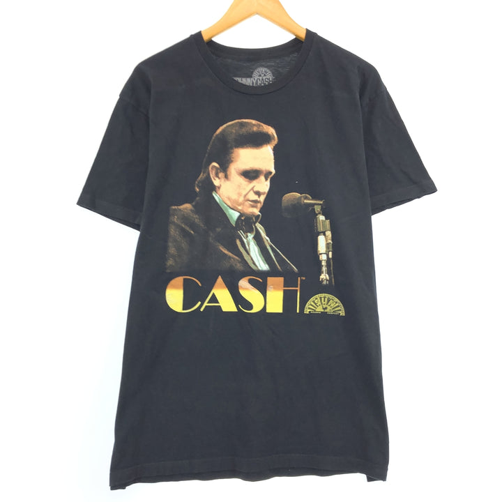 Johnny CASH Johnny Cash Band T-shirt Band T Men's XL /eaa430657