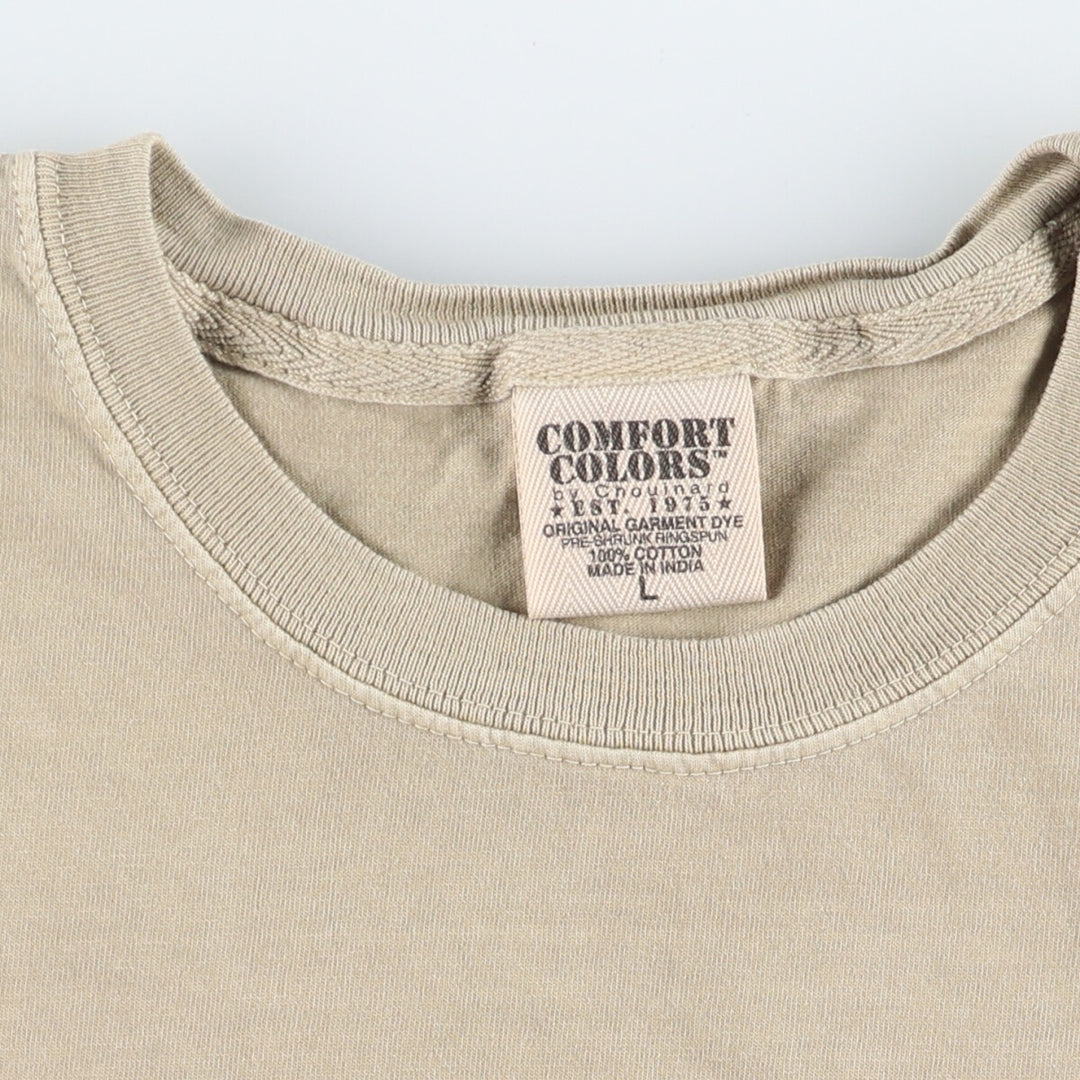 COMFORT COLORS Back Print T-shirt Men's L /eaa430670