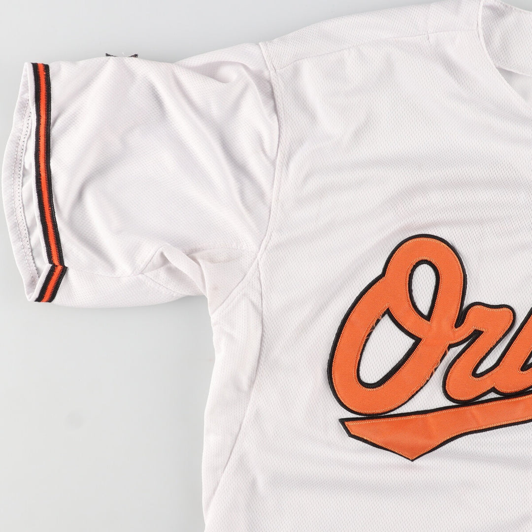 Majestic MLB BALTIMORE ORIOLES Baltimore Orioles Mesh Game Shirt Baseball Shirt Men's L /eaa430677