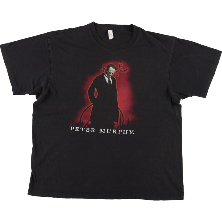 TALTEX Peter Murphy Band T-shirt, Men's L /eaa430688