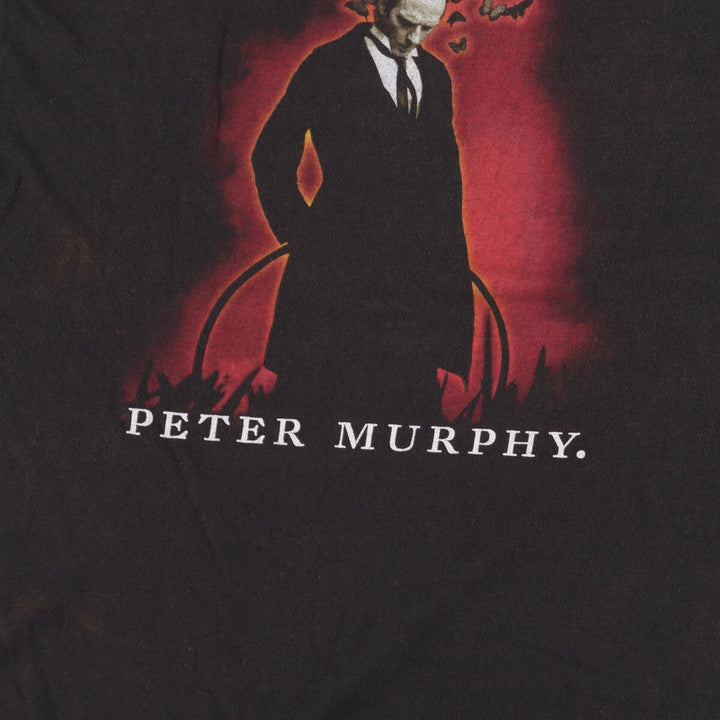 TALTEX Peter Murphy Band T-shirt, Men's L /eaa430688