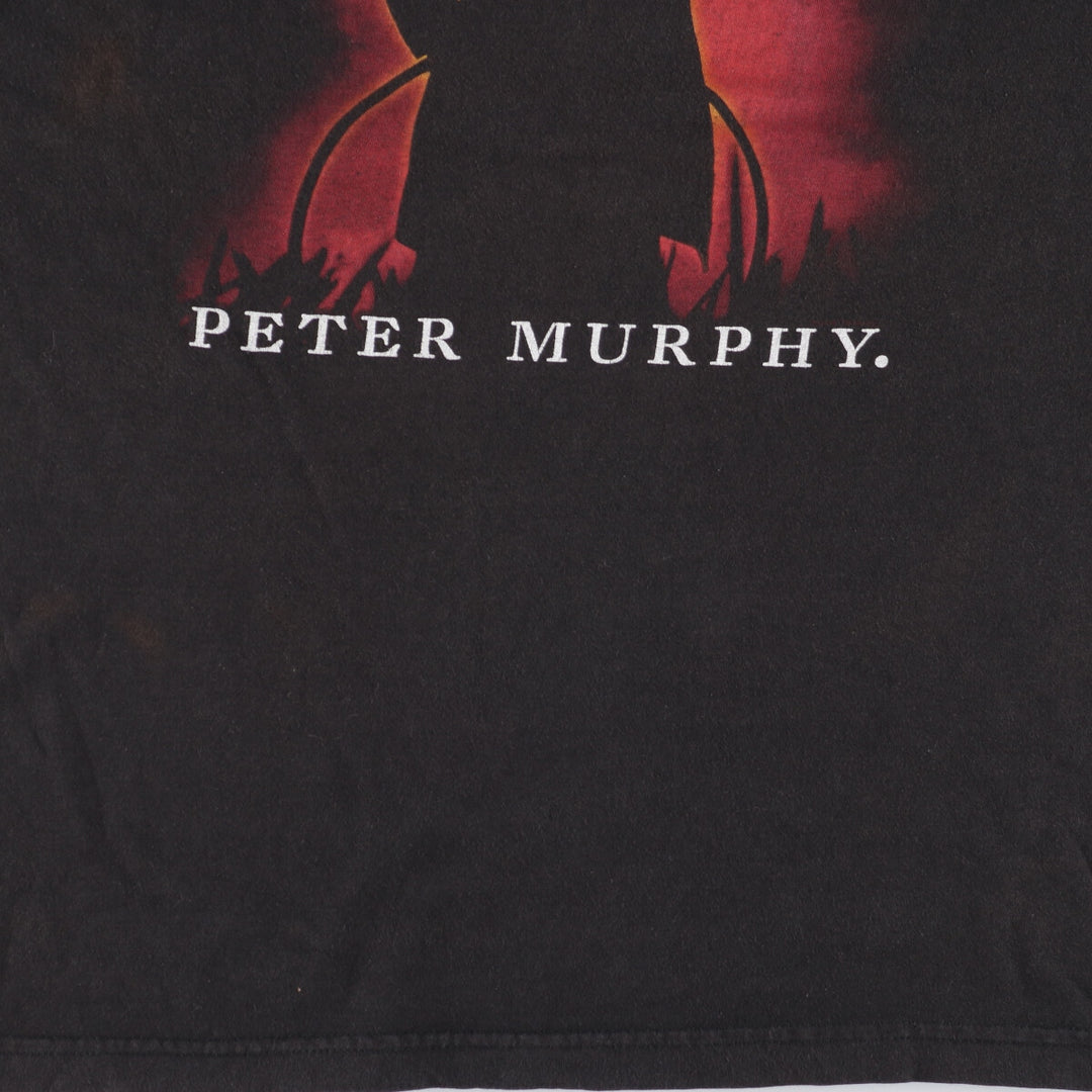 TALTEX Peter Murphy Band T-shirt, Men's L /eaa430688