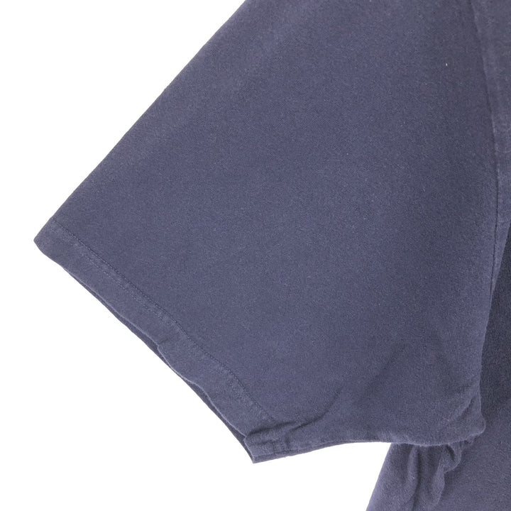 Timberland PRO SERIES Short Sleeve One Point Logo Pocket T-Shirt Men's XL cotton navy blue type Vintage Second Hand