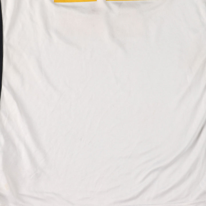 Nike V-neck mesh tank top game shirt, men's L polyester white type Vintage Second Hand