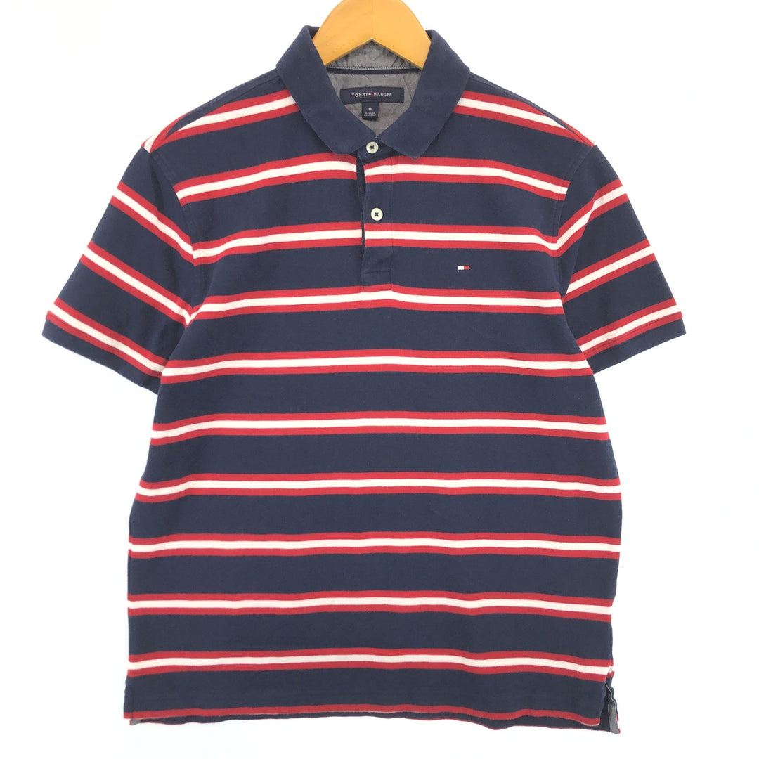 Tommy Hilfiger Short Sleeve Striped Polo Shirt Men's M /eaa430708