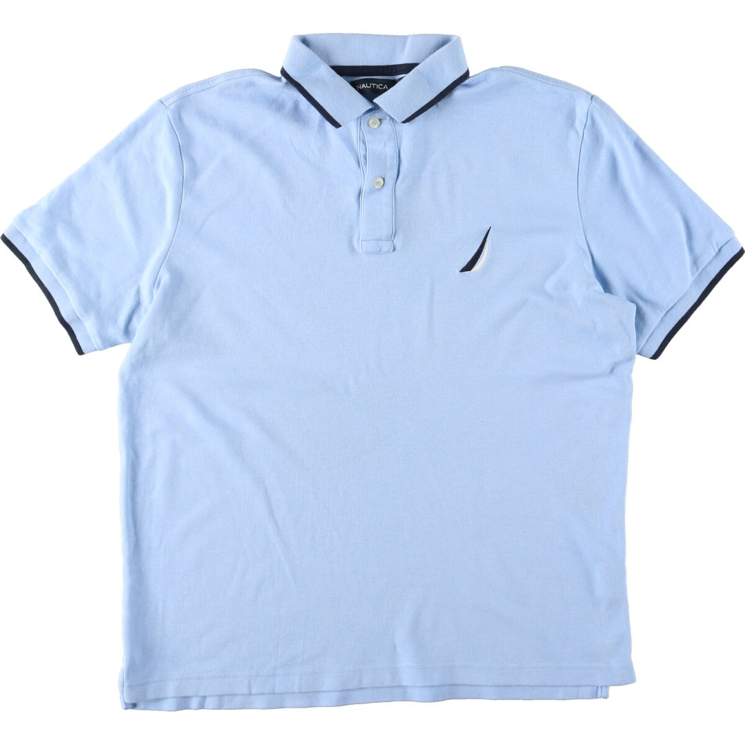 NAUTICA Short Sleeve Polo Shirt Men's M /eaa430719