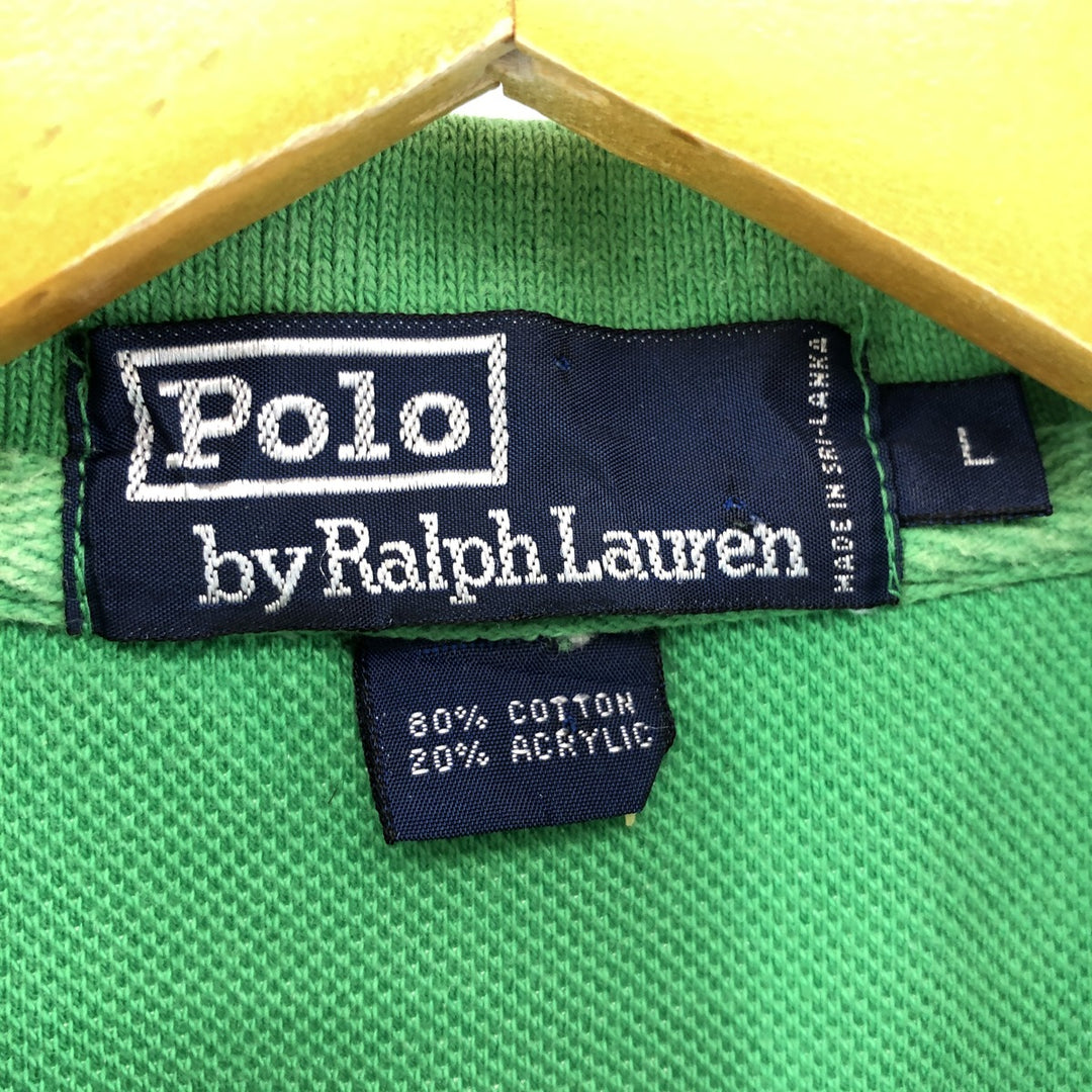 Ralph Lauren POLO by Ralph Lauren Long Sleeve Striped Polo Shirt Men's L /eaa430735