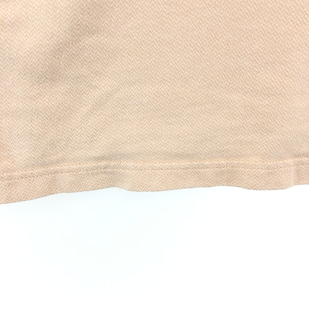 WALT DISNEY World Short Sleeve Polo Shirt Men's XL cotton Beige type Vintage Second Hand