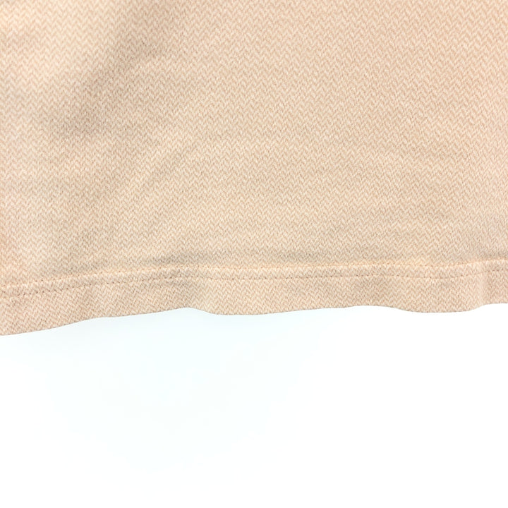 WALT DISNEY World Short Sleeve Polo Shirt Men's XL cotton Beige type Vintage Second Hand