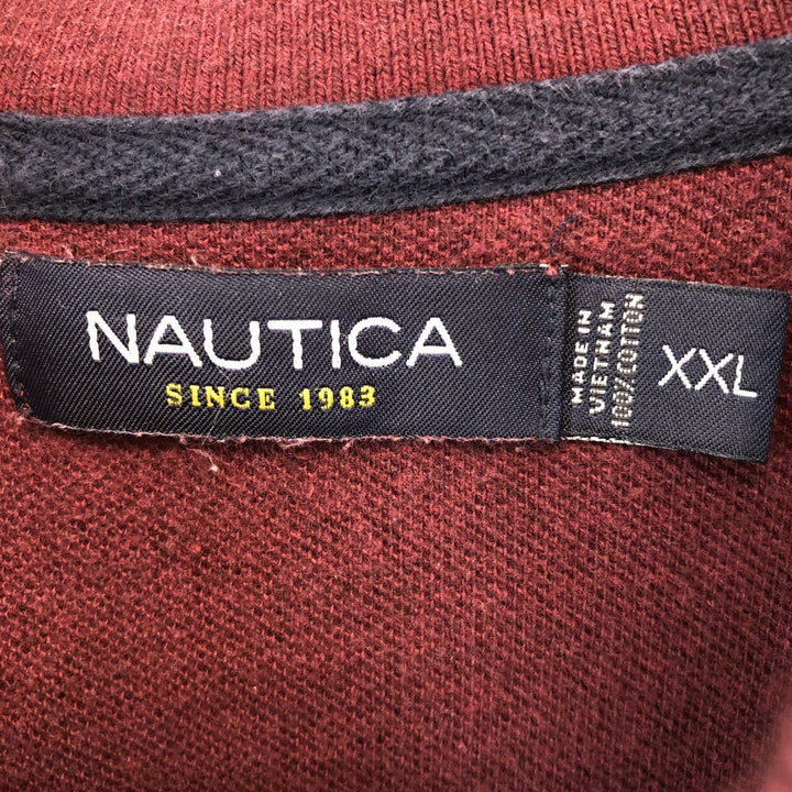 NAUTICA Long Sleeve Polo Shirt Men's XXL /eaa430760