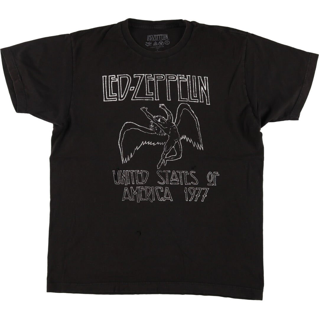 LEDZEPPELIN Led Zeppelin Band T-shirt Band T Men's L size / eaa430770