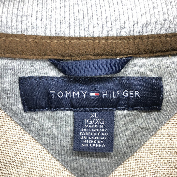 Tommy Hilfiger Half Zip Long T-Shirt Long T Men's XL /eaa430775