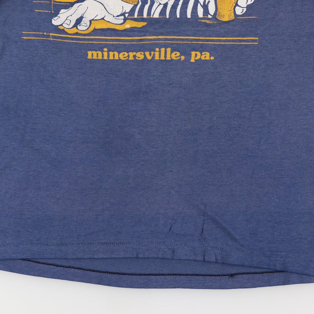 90'S JAKES TAVERN Advertising T-shirt, Men's L size, Vintage /eaa430780
