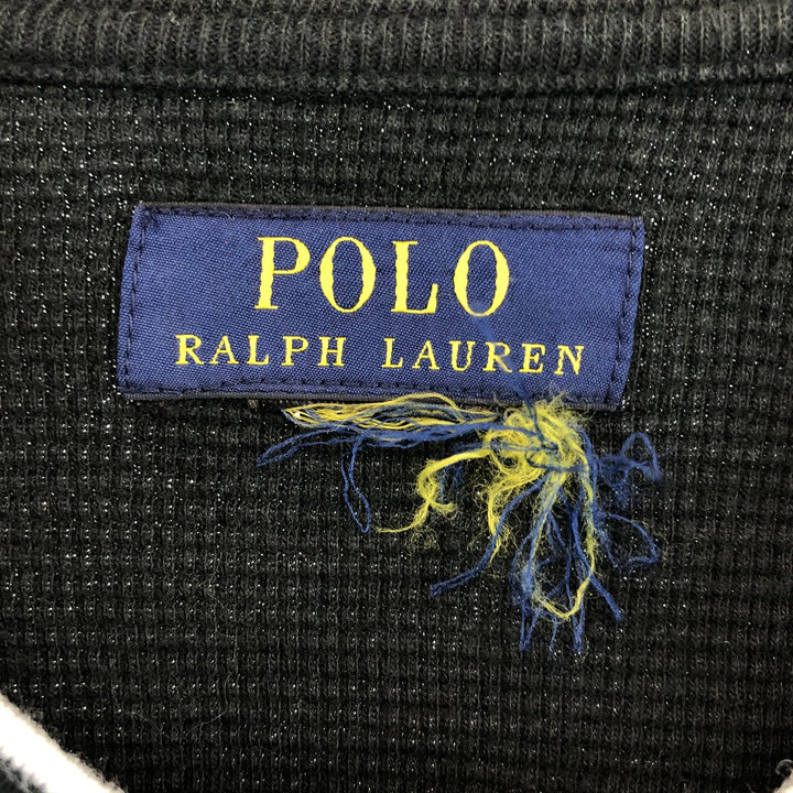 Ralph Lauren POLO RALPH LAUREN V-neck thermal long sleeve T-shirt waffle men's S size / eaa430868