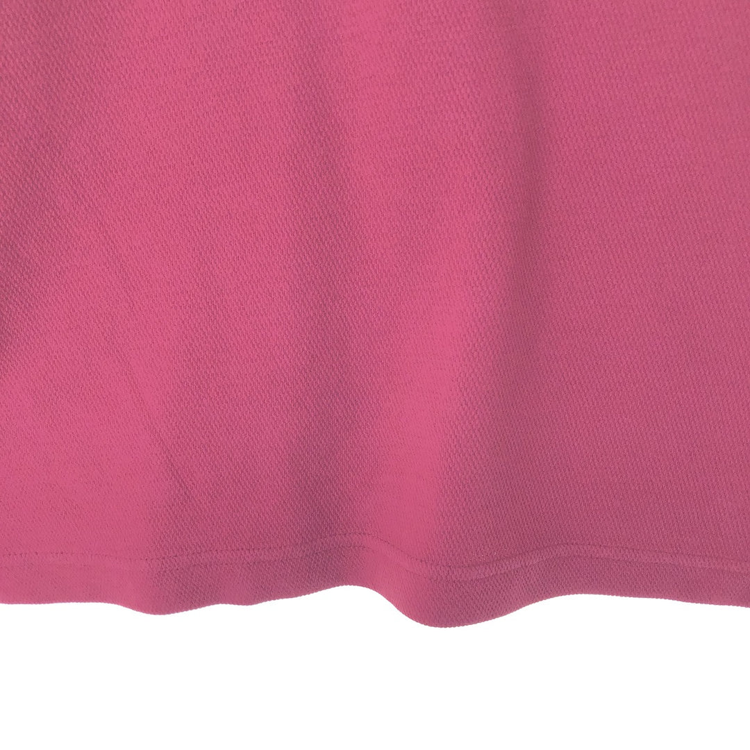 Nike NIKE TEAM short sleeve polo shirt, men's L cotton wine-red Vintage Second Hand