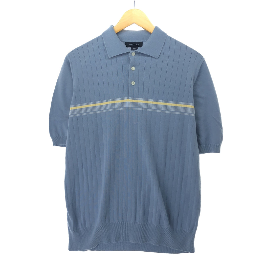 NAUTICA Short Sleeve Polo Shirt Men's M /eaa430914