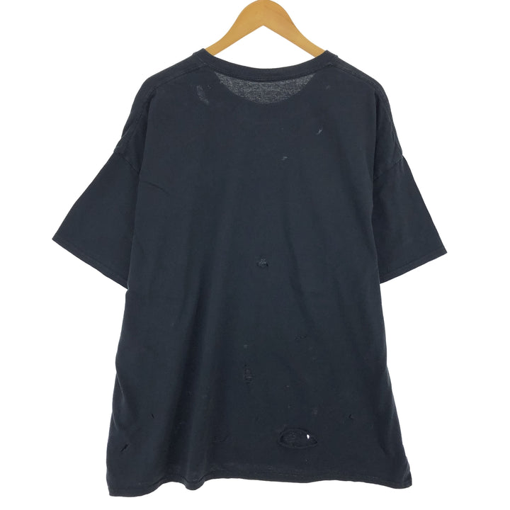 Big size ICE CUBE rap T-shirt, men's XXXL equivalent unclear black type Vintage Second Hand