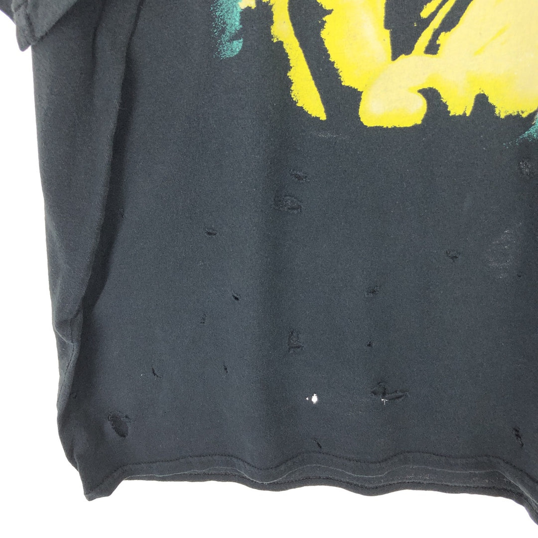 Big size ICE CUBE rap T-shirt, men's XXXL equivalent unclear black type Vintage Second Hand