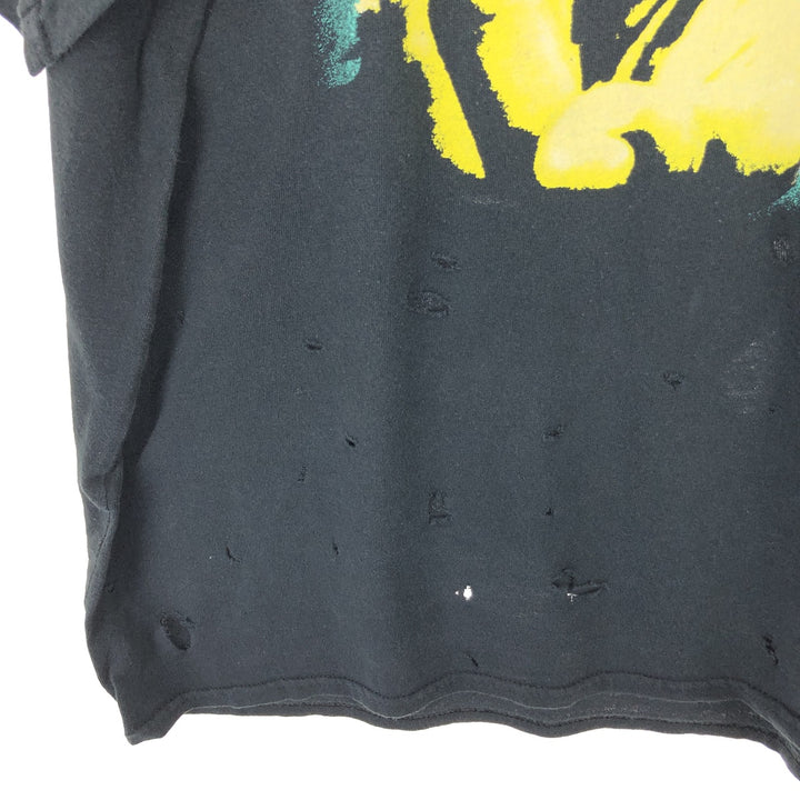 Big size ICE CUBE rap T-shirt, men's XXXL equivalent unclear black type Vintage Second Hand