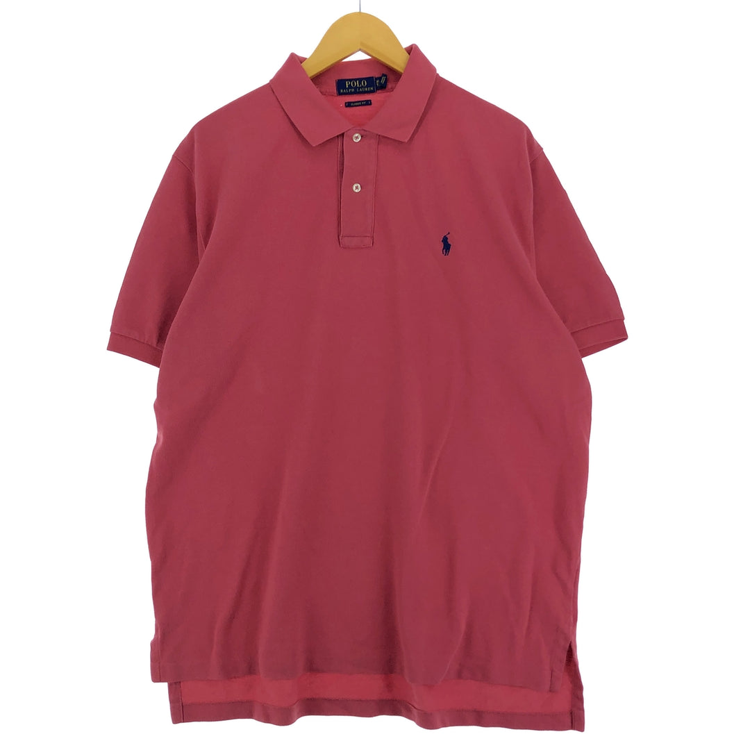 Ralph Lauren POLO RALPH LAUREN CLASSIC FIT short sleeve polo shirt men's XL /eaa430938