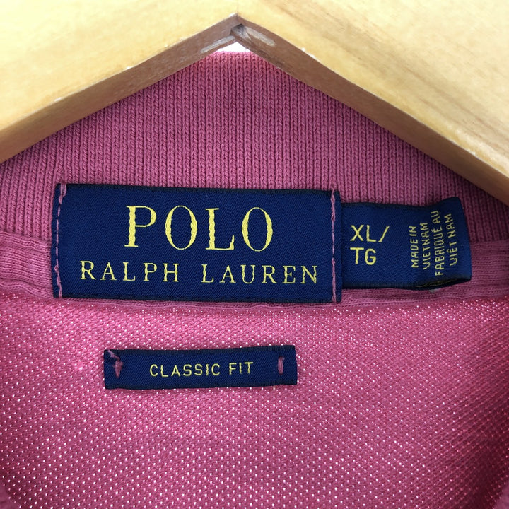 Ralph Lauren POLO RALPH LAUREN CLASSIC FIT short sleeve polo shirt men's XL /eaa430938