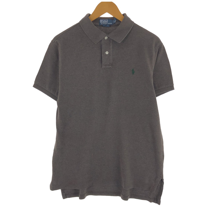 Ralph Lauren POLO RALPH LAUREN CUSTOM FIT short sleeve polo shirt men's size L / eaa430986