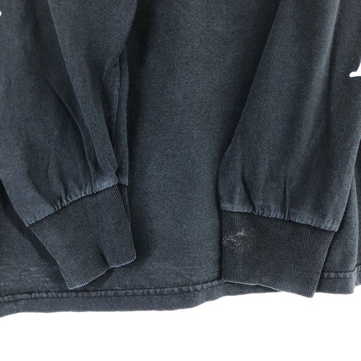 Back print long T-shirt, men's XL size /eaa430994