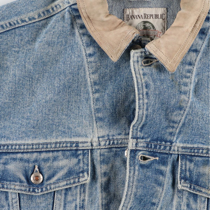 90'S Banana Republic Denim Jacket G-Jean Men's S Vintage /eaa431041