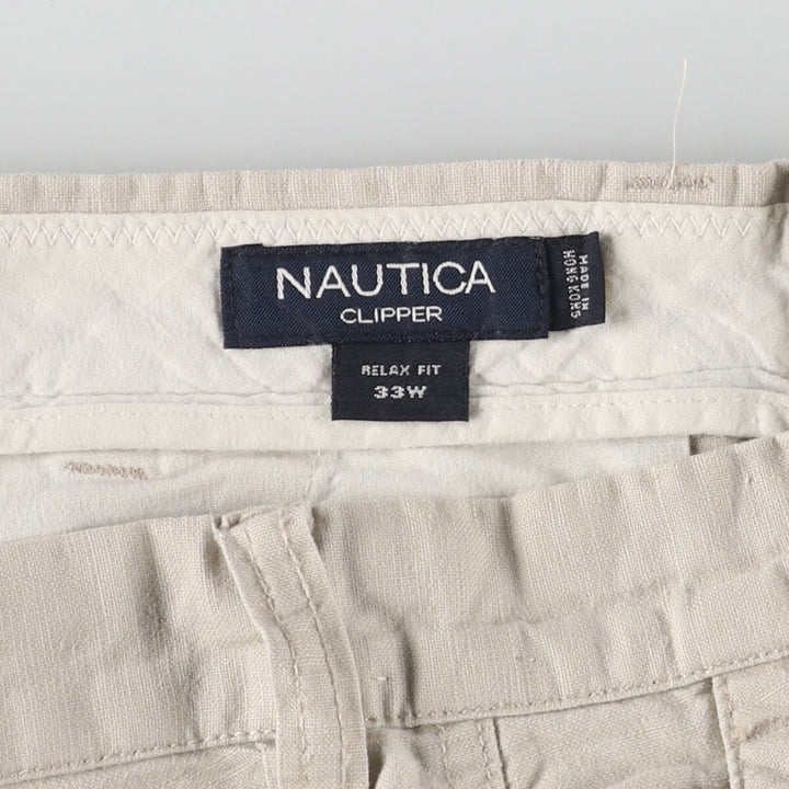 NAUTICA RELAX FIT Cargo Shorts, Half Pants, Men's, W34 / eaa431044