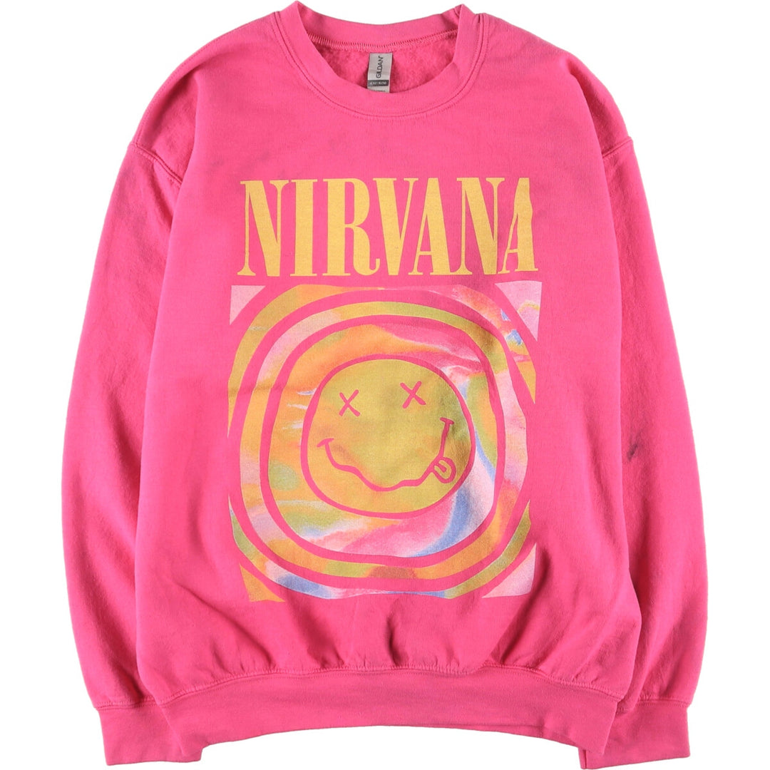 Gildan GILDAN NIRVANA Nirvana Band Sweatshirt Trainer Men's M /eaa431098