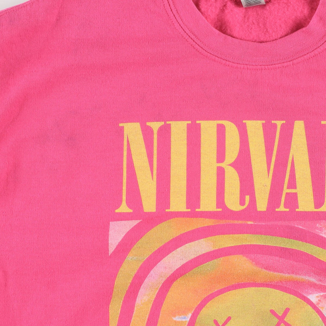 Gildan GILDAN NIRVANA Nirvana Band Sweatshirt Trainer Men's M /eaa431098