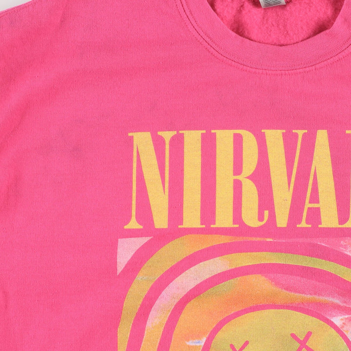 Gildan GILDAN NIRVANA Nirvana Band Sweatshirt Trainer Men's M /eaa431098