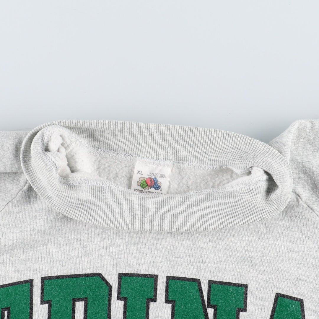 90'S Fruit of the Loom Double-Sided Print College Sweatshirt, Made in USA, Men's XL, Vintage /eaa431115