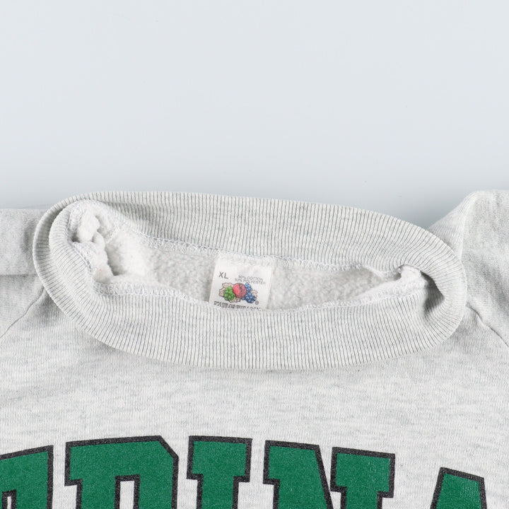 90'S Fruit of the Loom Double-Sided Print College Sweatshirt, Made in USA, Men's XL, Vintage /eaa431115