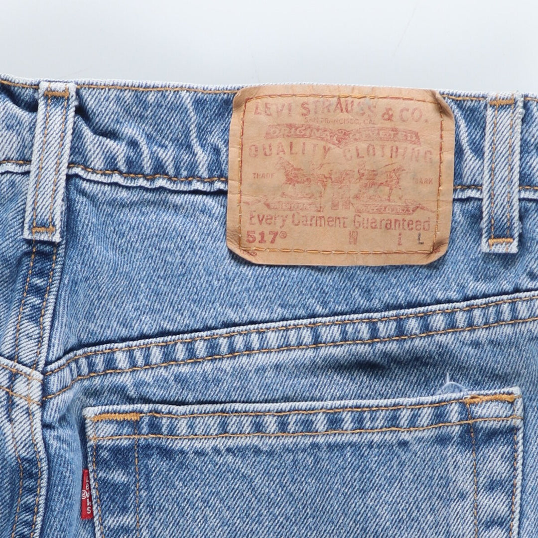 90'S Levi's 517 BOOT CUT LOW RISE Bootcut Denim Pants Women's L (w29) Vintage /eaa431251