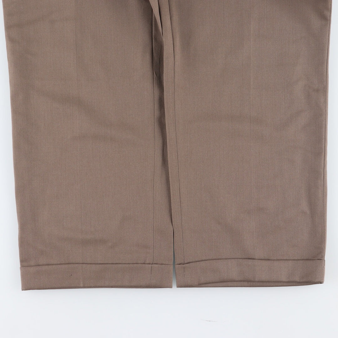 OSCAR DE LA RENTA Two-pleat wool pants slacks for men w32 /eaa431283