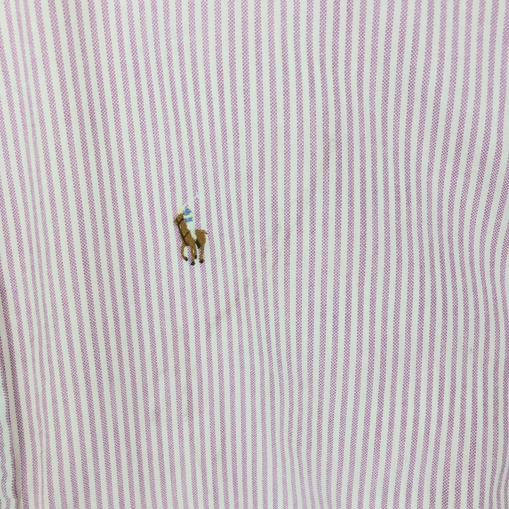 POLO by Ralph Lauren Long Sleeve Button Down Striped Shirt Women's XL /eaa431346