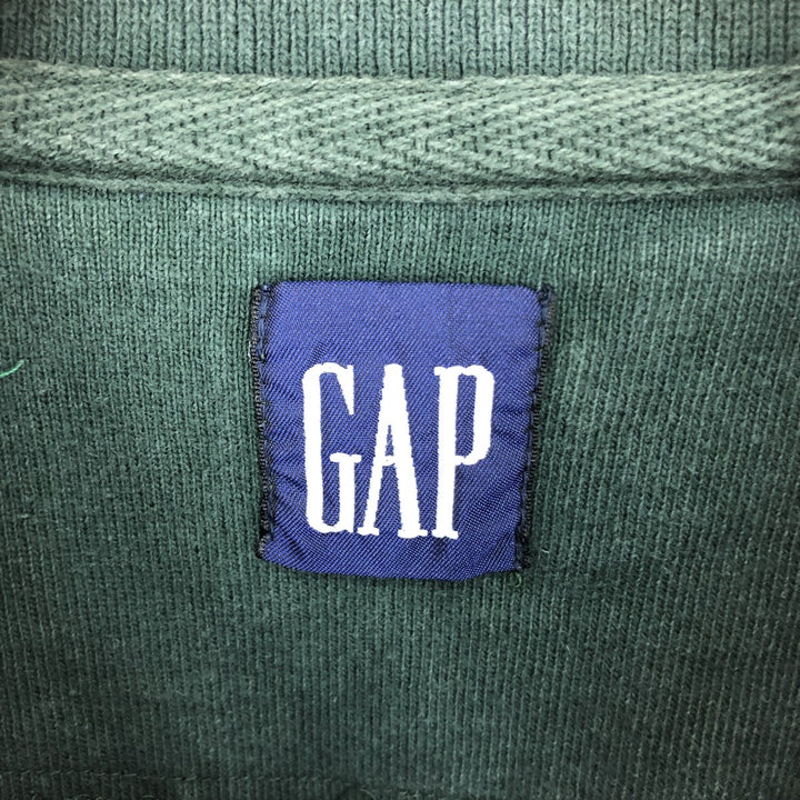 90'S GAP Old Gap Long Sleeve Polo Shirt Men's XL Vintage /eaa431418