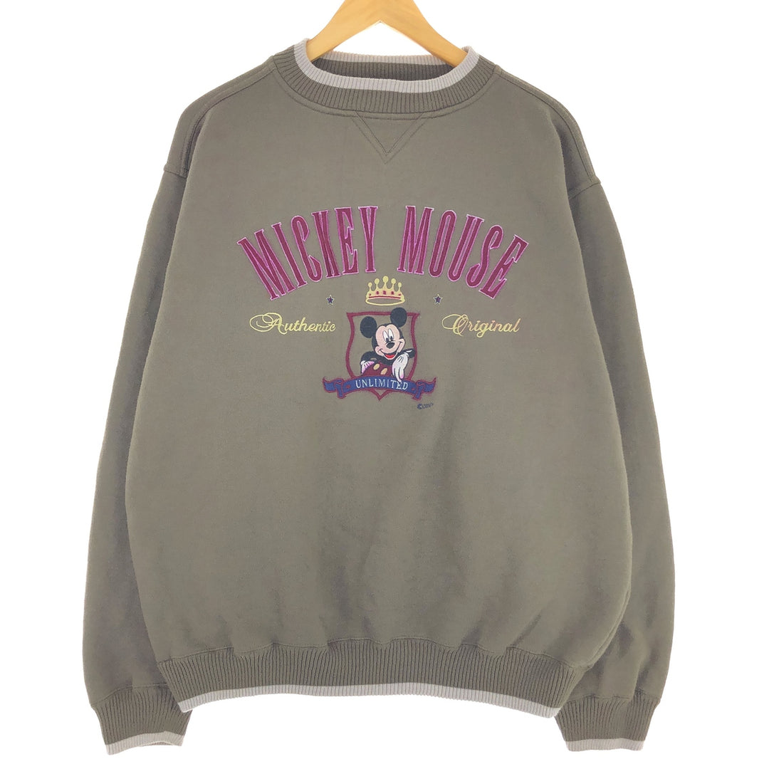 90'S Disney store Mickey Mouse character sweatshirt, men's XL, vintage /eaa431477