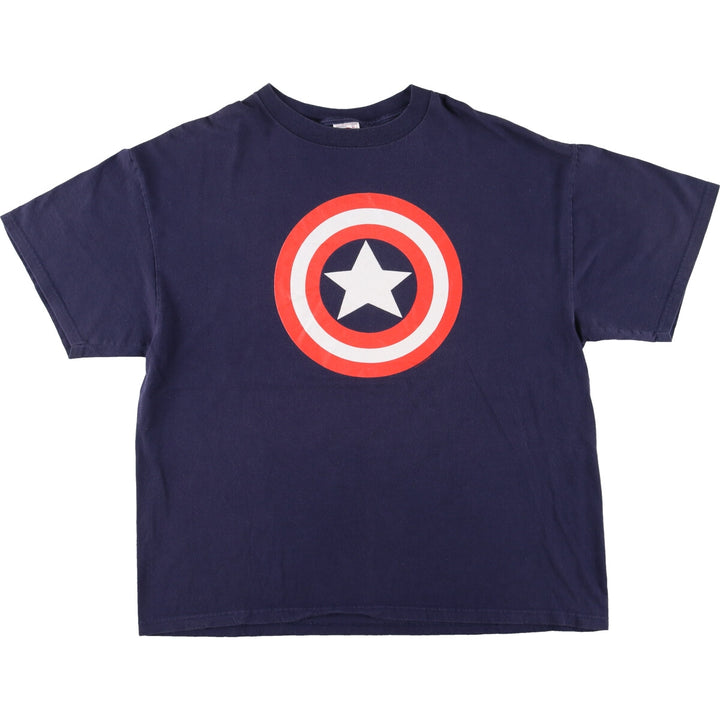 DELTA CAPTAIN AMERICA Captain America character print T-shirt Men's XL /eaa431540