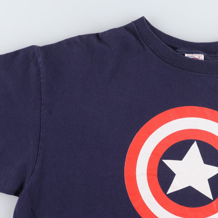DELTA CAPTAIN AMERICA Captain America character print T-shirt Men's XL /eaa431540